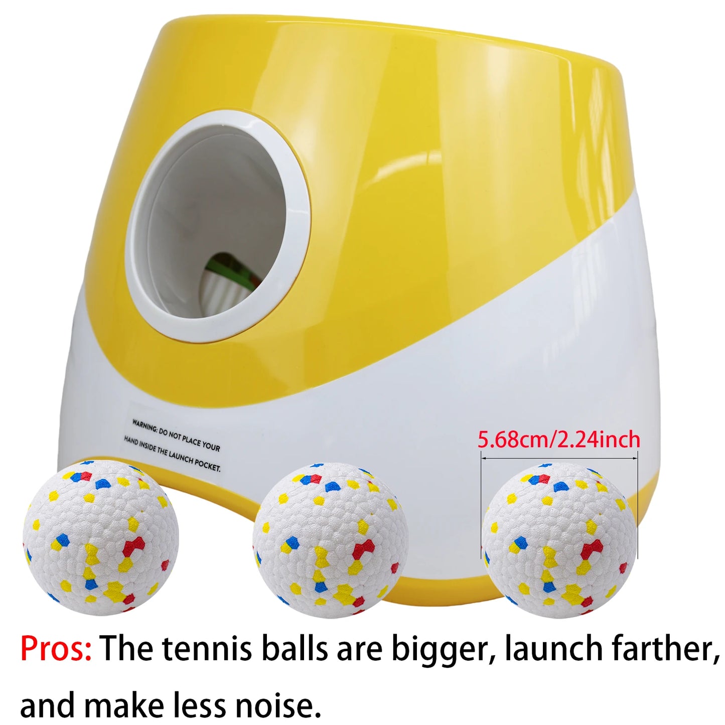 FetchMate™ – Automatic Dog Ball Launcher with Adjustable Distance