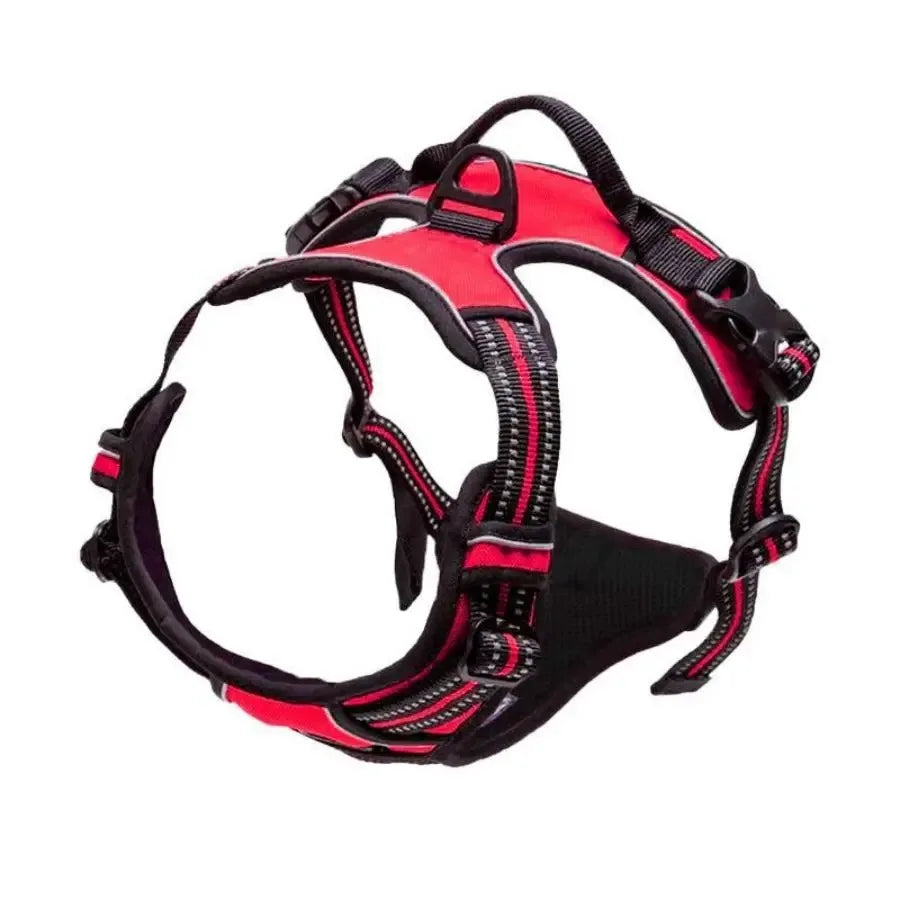 PawFit™ – Premium Leather Dog Harness & Leash Set