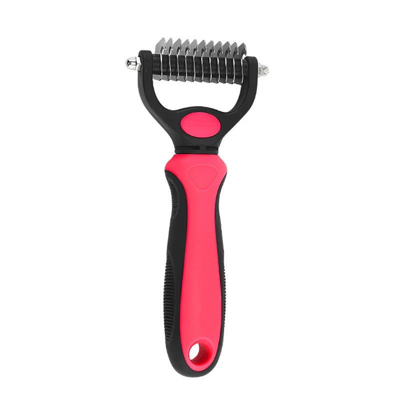 FurEase™ – Professional Deshedding Brush for Dogs & Cats