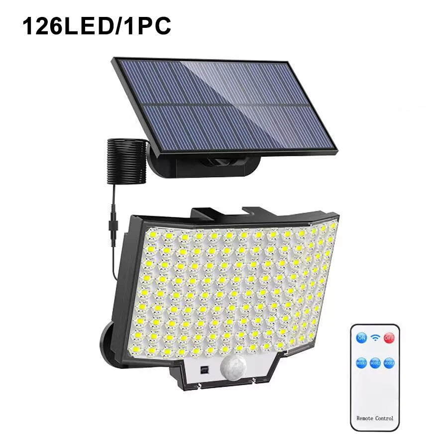 SolarGuard™ 348LED – Ultra-Bright Outdoor Security Light