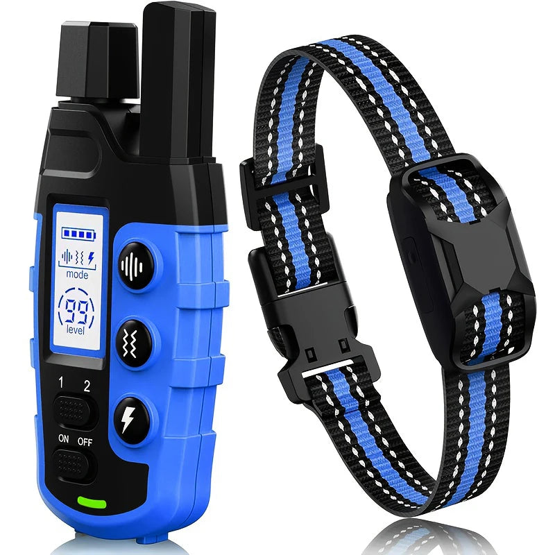 SmartTrain™ – 3300Ft Electric Dog Training Collar with Remote & Waterproof Control