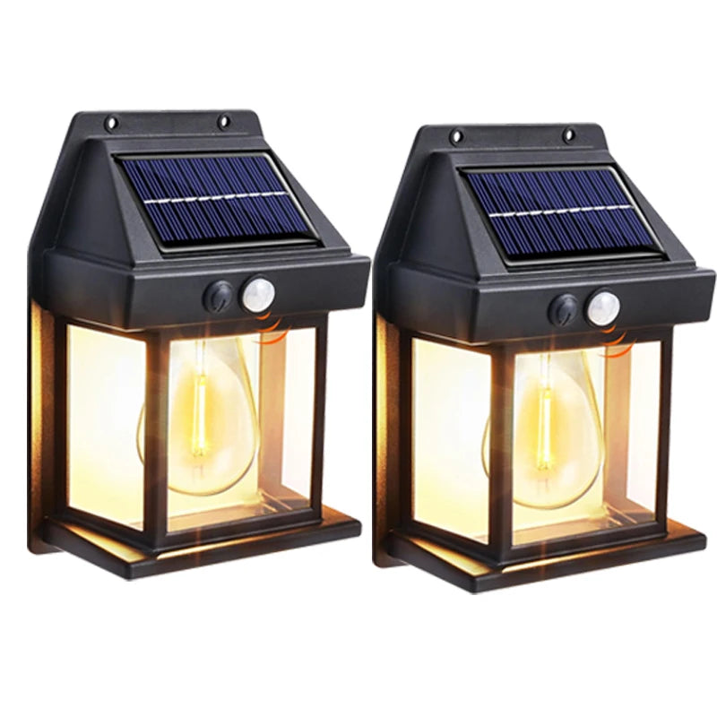 SolarGlow™ – Smart Outdoor Wall Light