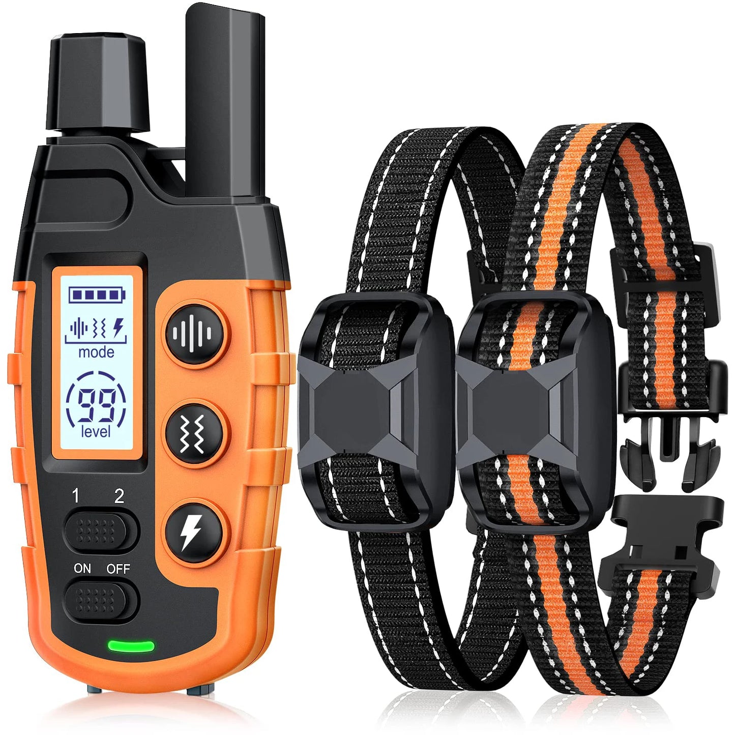 SmartTrain™ – 3300Ft Electric Dog Training Collar with Remote & Waterproof Control