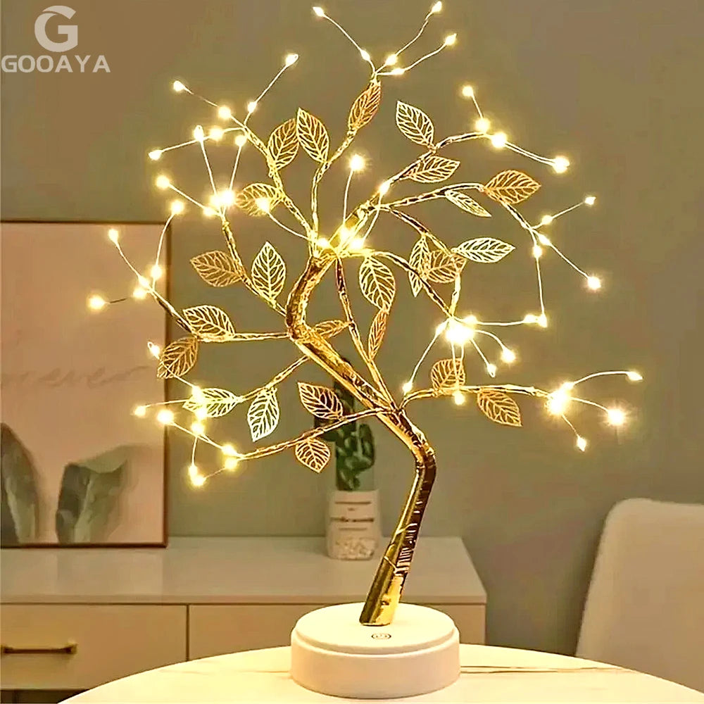 RoseGlow™ – LED Rose Leaf Table Lamp