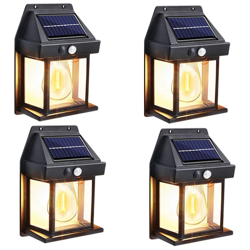 SolarGlow™ – Smart Outdoor Wall Light