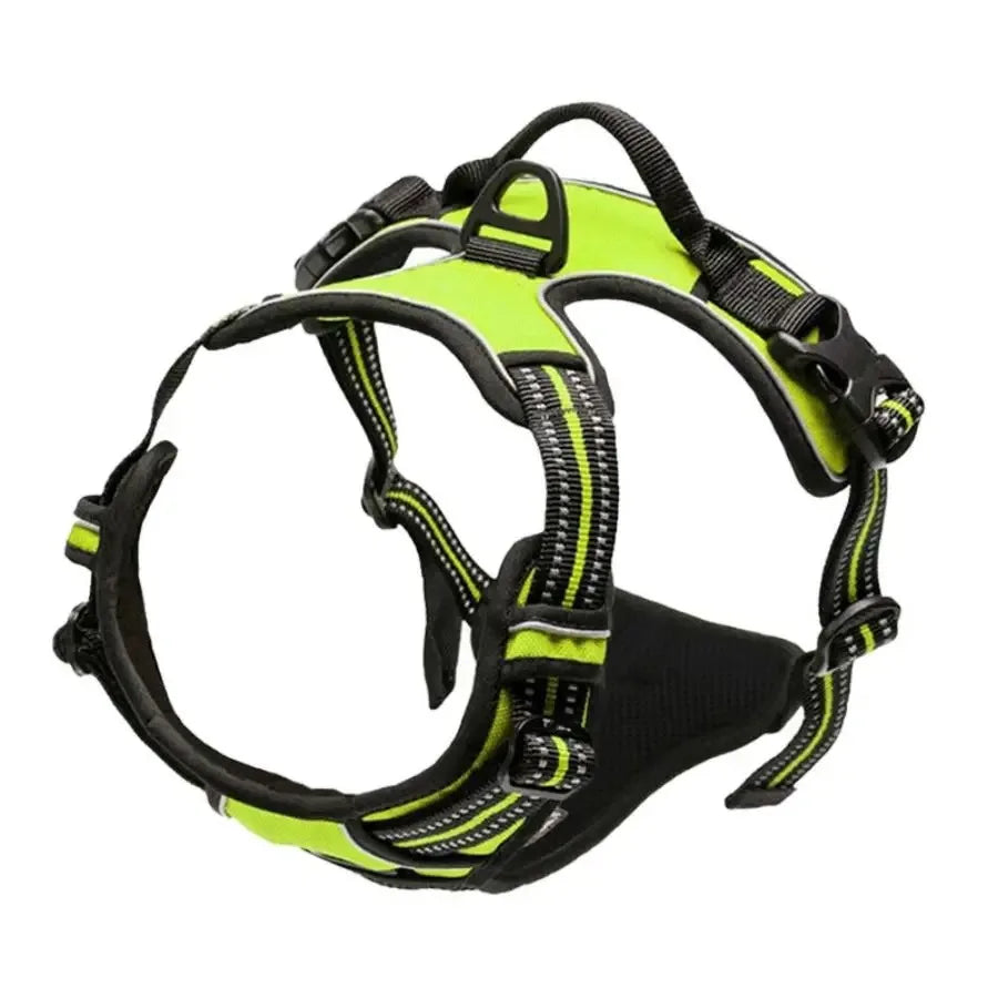 PawFit™ – Premium Leather Dog Harness & Leash Set