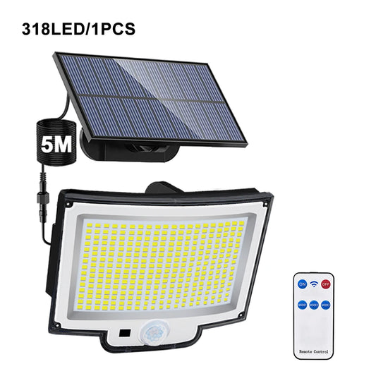 SolarGuard™ 348LED – Ultra-Bright Outdoor Security Light