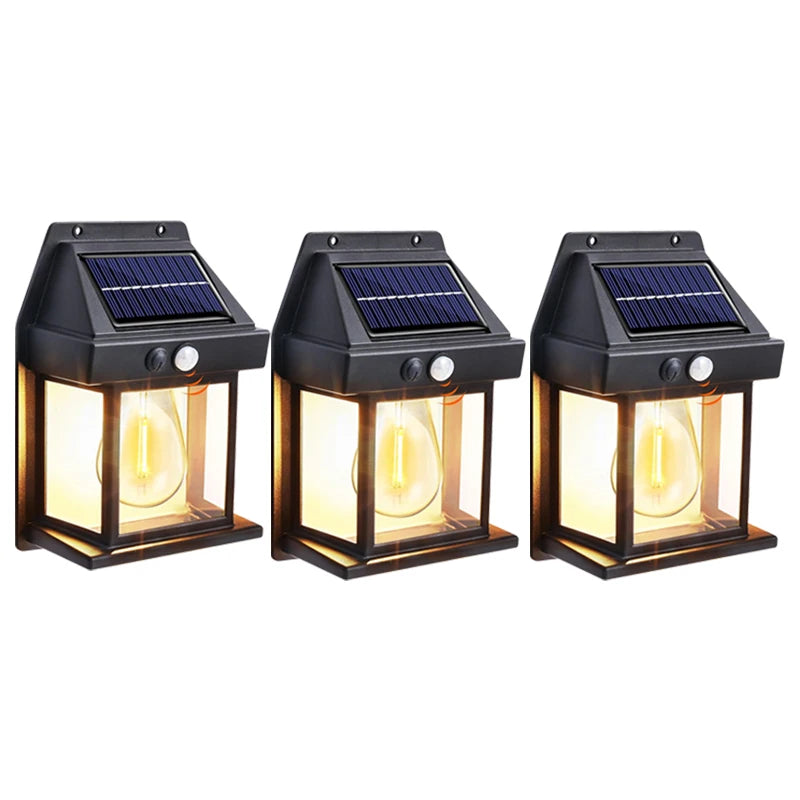 SolarGlow™ – Smart Outdoor Wall Light